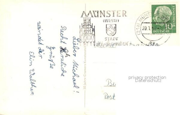 Muenster Westfalen Stadtweinhaus Universität Dom Theater P – Bild 2