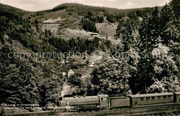 Triberg Schwarzwald Dreibahnlinie Bachjörg