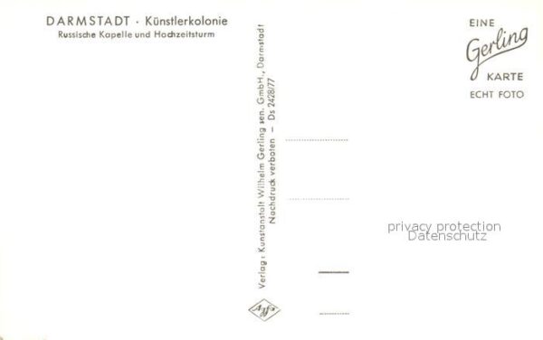 Darmstadt Russische Kapelle Hochzeitsturm – Bild 2