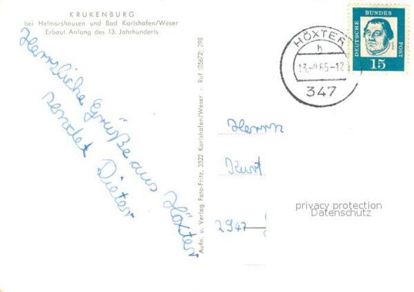 Helmarshausen Krukenburg – Bild 2