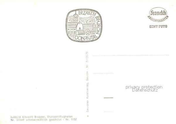 Beuron Donautal Fliegeraufnahme Burg Wildenstein – Bild 2