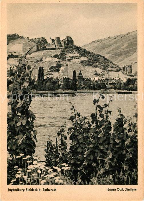 Bacharach Rhein Jugendburg Stahleck