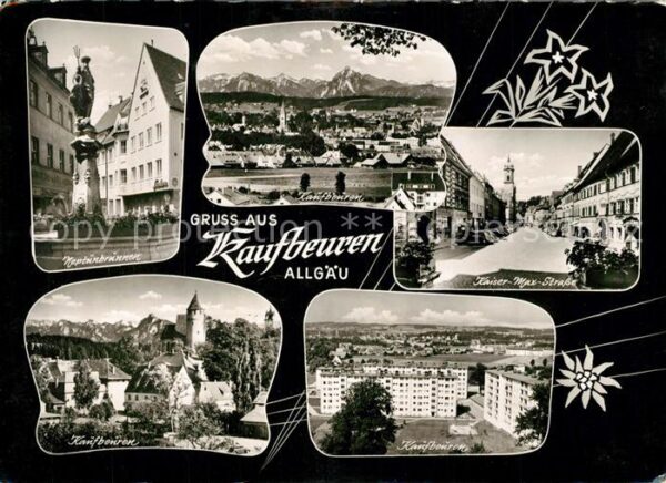 Kaufbeuren Kaiser-Max-Strasse Neptunbrunnen