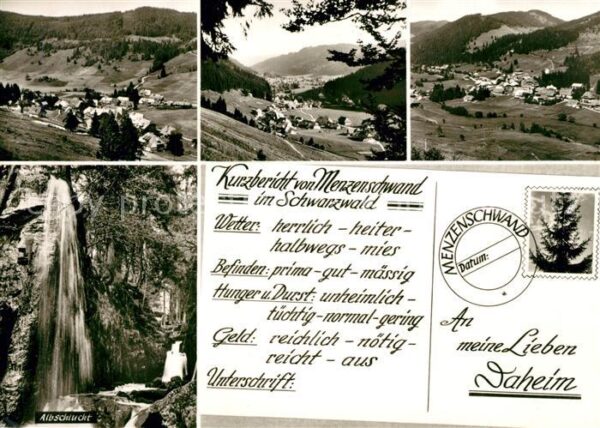 Menzenschwand Albschlucht