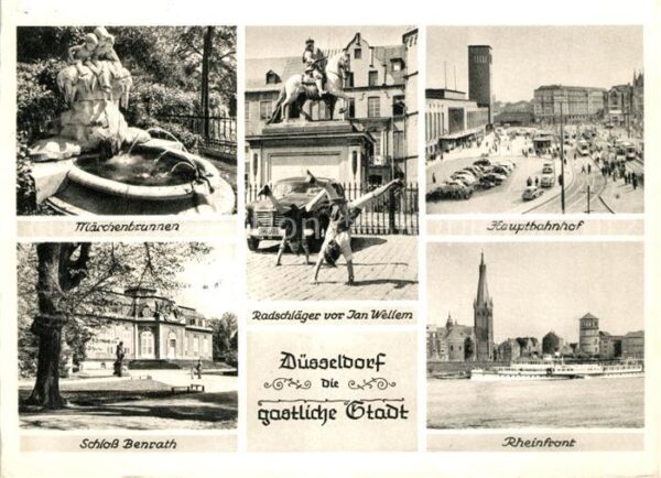 Duesseldorf Hauptbahnhof Schloss Benrath Radschläge