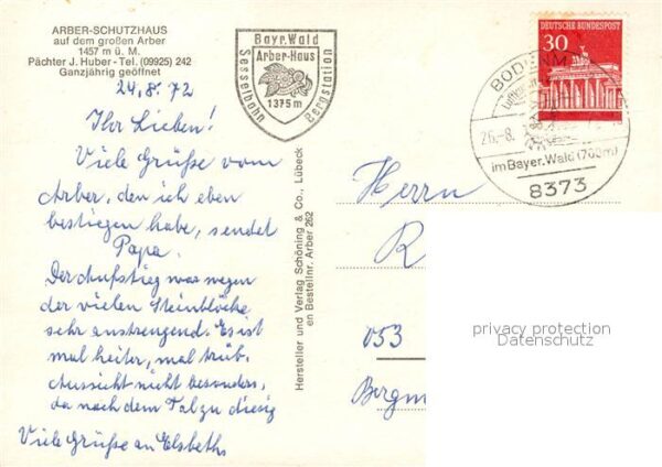 Arber Schutzhaus – Bild 2