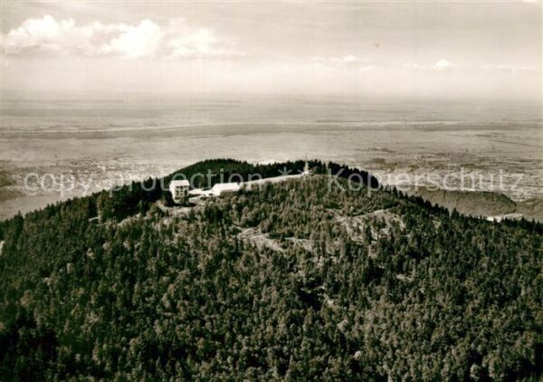 Badenweiler Fliegeraufnahme Hochblauen