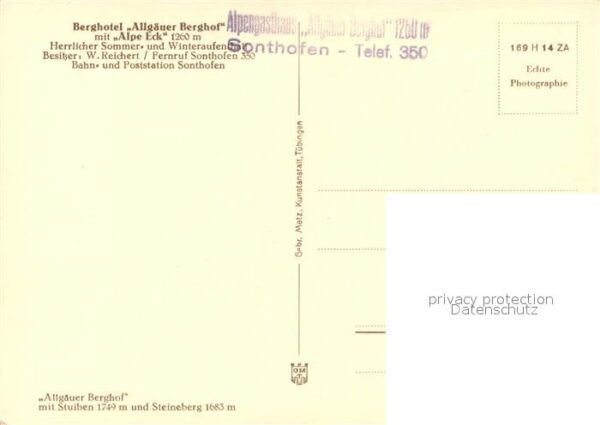 Sonthofen Oberallgaeu Allgäuer Berghof – Bild 2