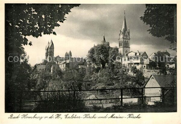 Bad Homburg Erlöser-Kirche Marien-Kirche