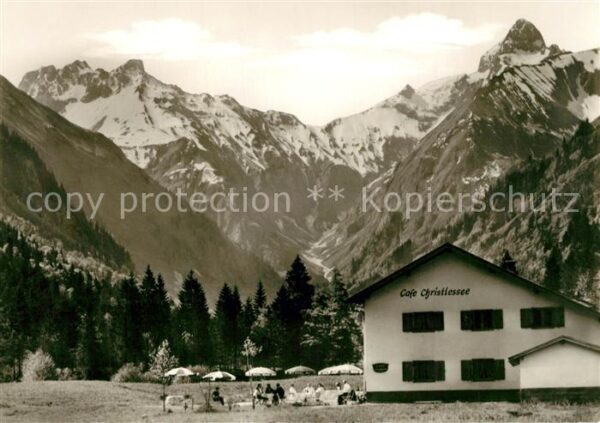 Oberstdorf Cafe Christlessee