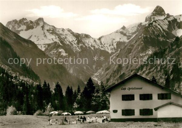 Oberstdorf Cafe Christlessee