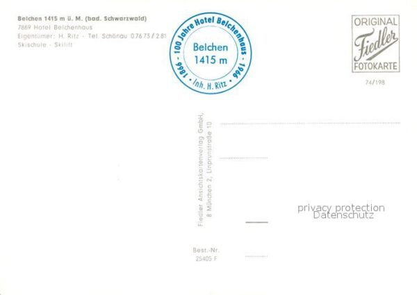 Belchen Baden Hotel Belchenhaus Münstertal – Bild 2