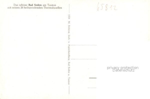 Bad Soden Taunus Kurhaus Badehaus Paulinenschlösschen Ku – Bild 2