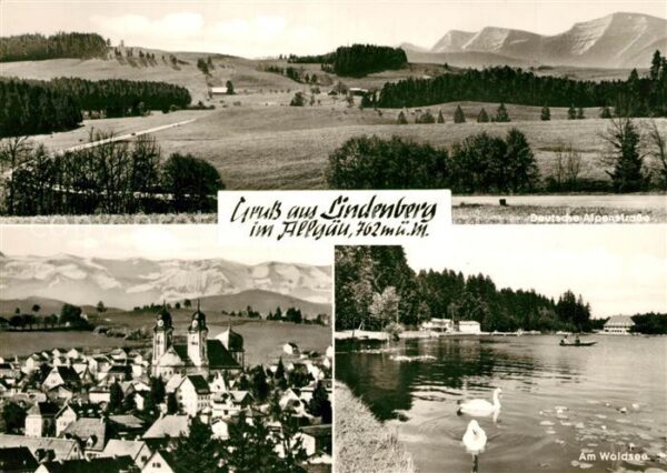 Lindenberg Allgaeu Deutsche Alpenstrasse Waldsee