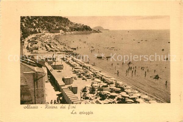 ALASSIO Savona Liguria IT Strand