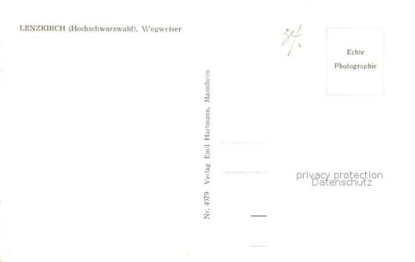 Lenzkirch Wegweiser – Bild 2