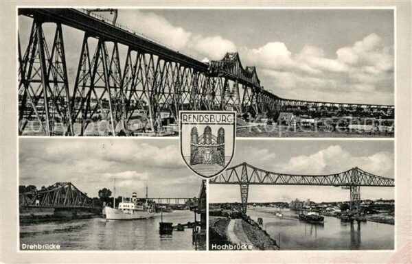 Rendsburg Drehbrücke Hochbrücke