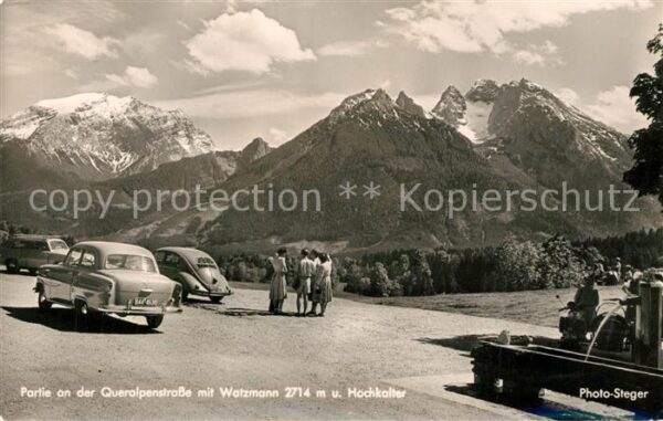 Watzmann Queralpenstrasse Hochkalter