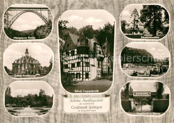 Solingen Schloss Caspersbroich Strandbad Itterta