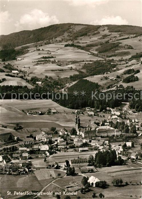 St Peter Schwarzwald Kandel Fliegeraufnahme