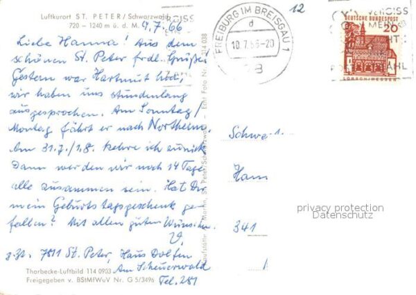 St Peter Schwarzwald Kandel Fliegeraufnahme – Bild 2