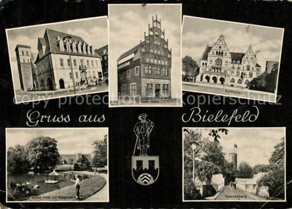 Bielefeld Rathaus Crüwell-Haus Oetker-Halle Sparr