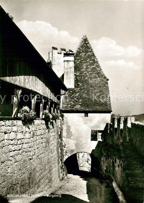 Burghausen Salzach Burgsteig