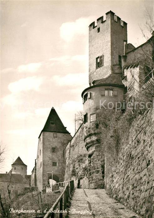 Burghausen Salzach Burgsteig
