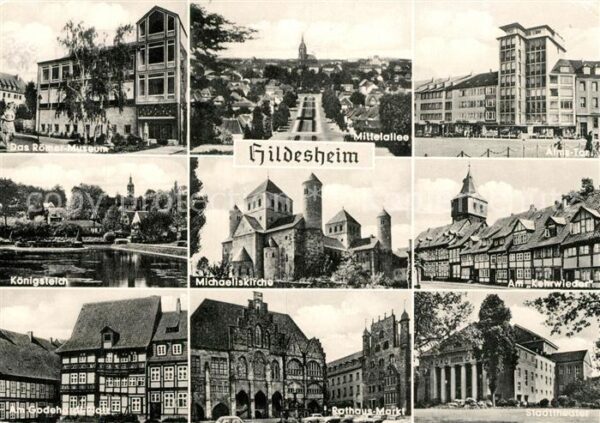 Hildesheim Römer-Museum Godehardsplatz Mittelallee