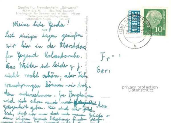 Oberstdorf Gasthof Schwand – Bild 2
