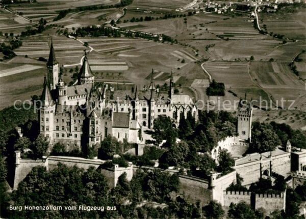 Bisingen Burg Hohenzollern Fliegeraufnahme