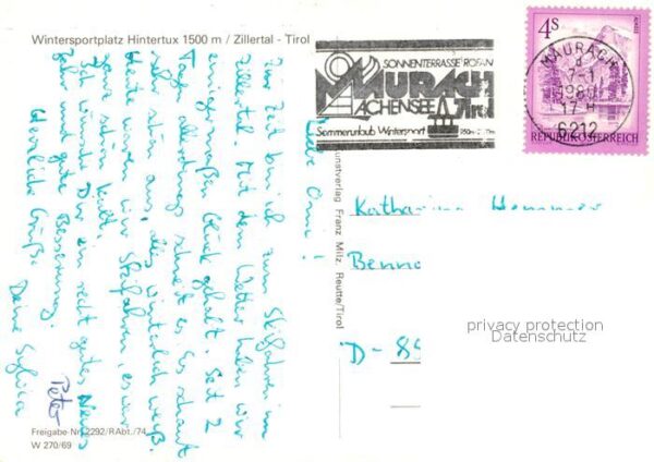 Hintertux Zillertal Fliegeraufnahme – Bild 2