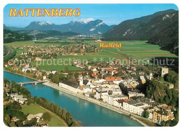 Rattenberg Tirol Fliegeraufnahme Radfeld