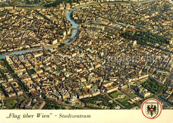 Wien Fliegeraufnahme