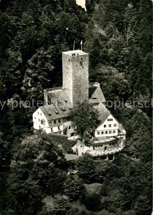 Bad Liebenzell Burg Liebenzell Fliegeraufnahme