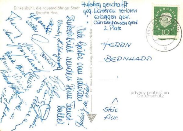 Dinkelsbuehl Deutsches Haus – Bild 2