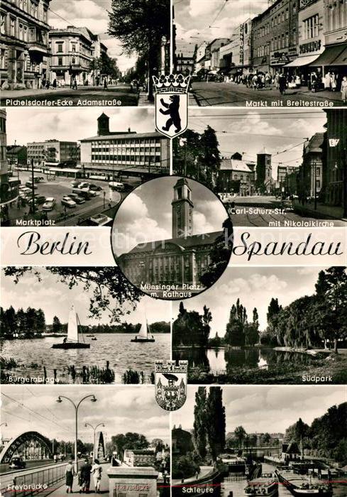 Spandau Adamstrasse Breitestrasse Schleuse Frey