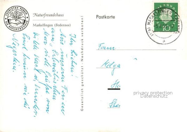 Markelfingen Panoramakarte Langenargen Meersburg Ror – Bild 2