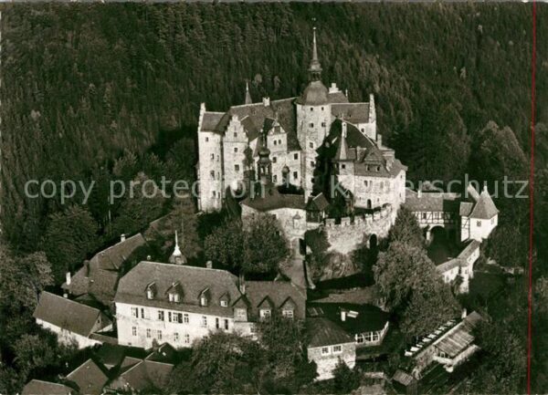 Burg Lauenstein Frankenwald Fliegeraufnahme