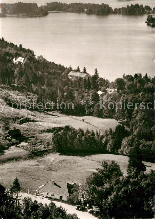 Murnau Staffelsee Fliegeraufnahme Cafe Ludwigshöhe