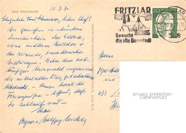 Bad Wildungen Fliegeraufnahme – Bild 2
