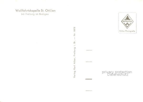 Freiburg Breisgau Wallfahrtskapelle St. Ottilien – Bild 2