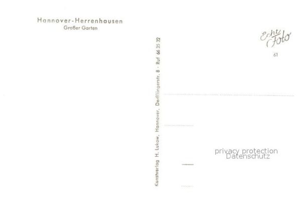 Herrenhausen Hannover Grosser Garten – Bild 2