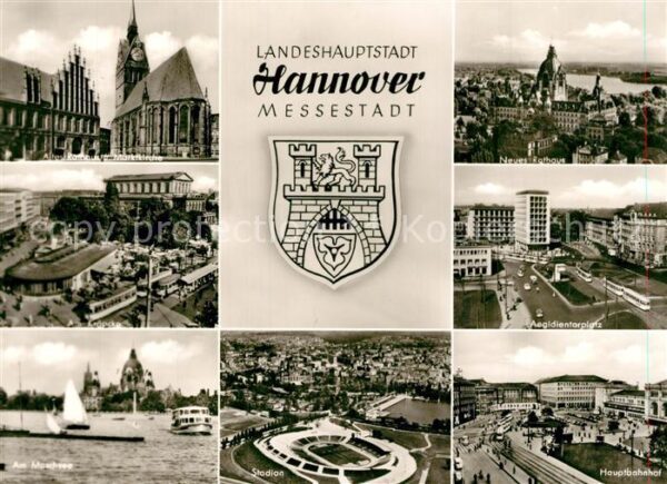 Hannover Rathaus Marktkirche Stadion Hauptbahnho