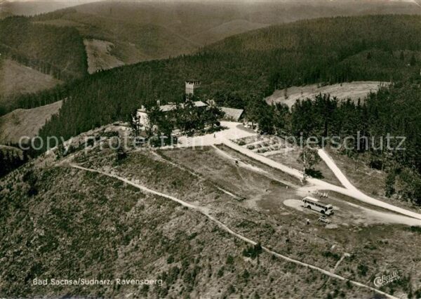 Bad Sachsa Harz Hotel Burghof Ravensberg Fliegeraufnahm