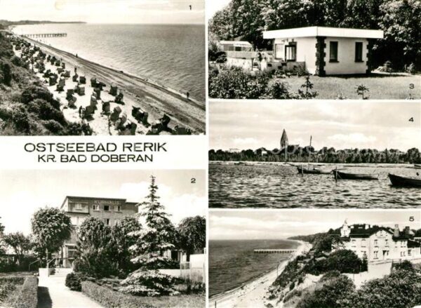 Rerik Ostseebad Strand Kurhaus Wochenendhäuser Am Haff