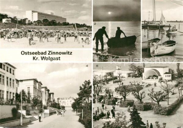 Zinnowitz Ostseebad Ferienheim Roter Oktober Achterwasser F
