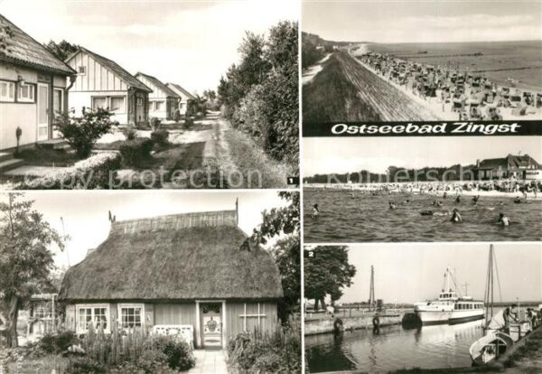 Zingst Ostseebad Urlauberdorf Hafen