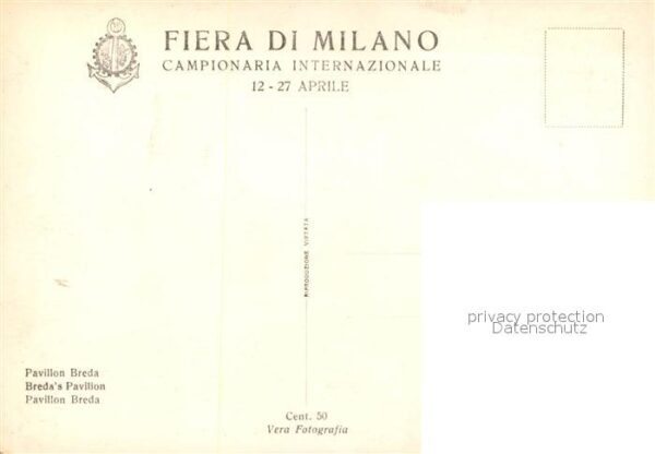 Milano Fiera Campionaria Padiglione della Bred – Bild 2