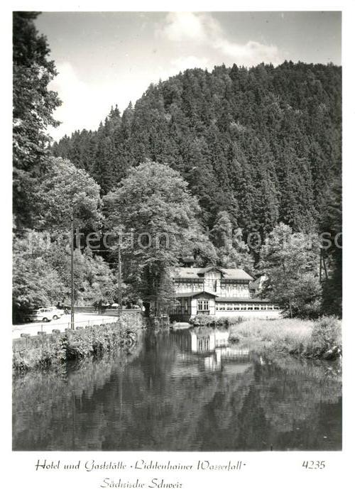 Lichtenhain Sebnitz Hotel-Gaststätte Lichtenhainer Wasserfa